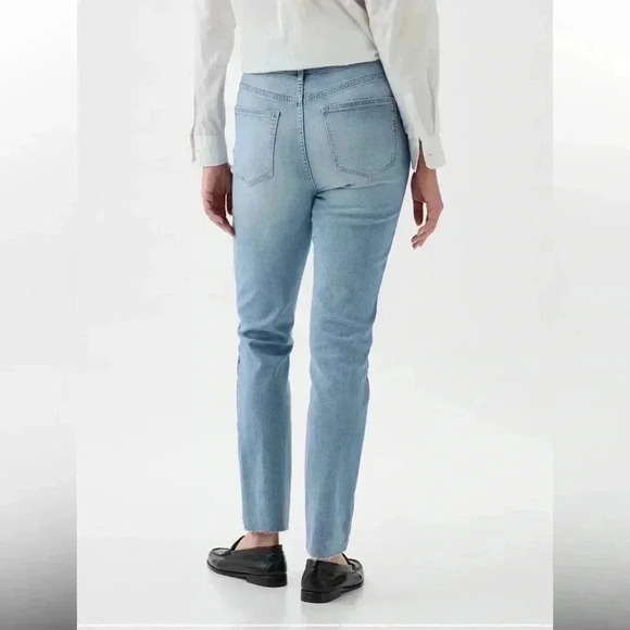 Gap High Rise Patchwork Vintage Slim Jeans - Picture 2 of 7